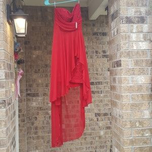 Prom Dress Red Size 5